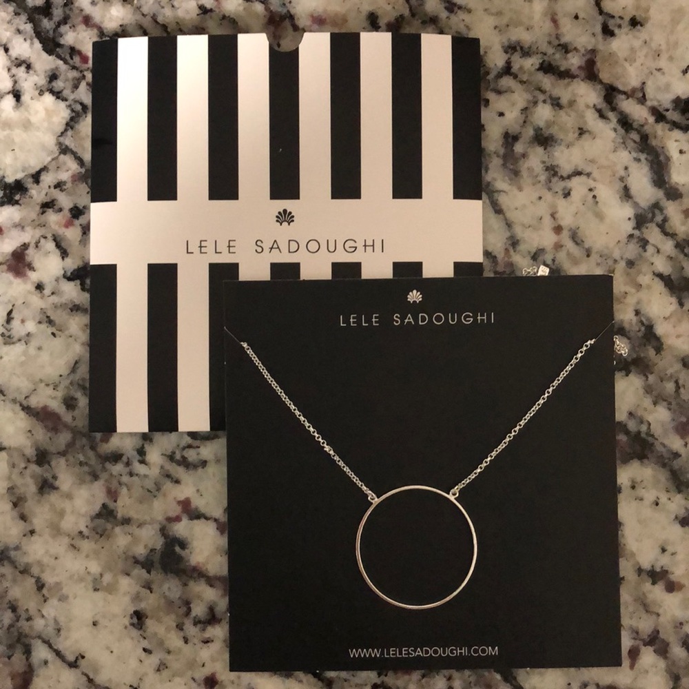 Silver Circle Necklace